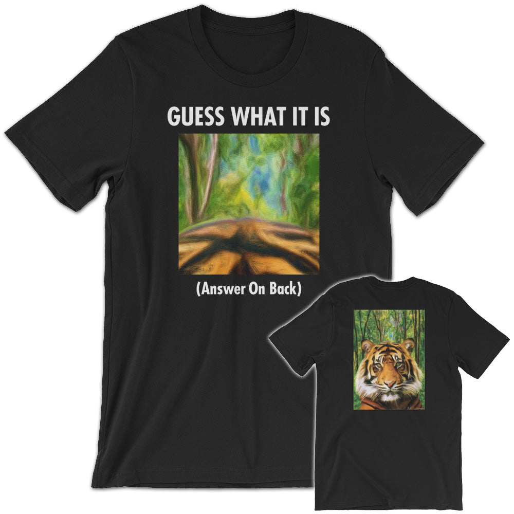 Guess tiger t sales shirt