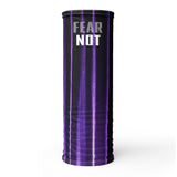 FEAR NOT - PURPLE Face Cover - Unisex - 1 Size - 1 Color