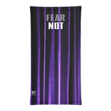 FEAR NOT - PURPLE Face Cover - Unisex - 1 Size - 1 Color