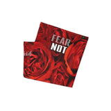 FEAR NOT - RED ROSES Face Cover - Unisex - 1 Size - 1 Color
