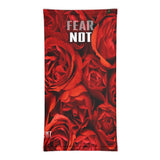 FEAR NOT - RED ROSES Face Cover - Unisex - 1 Size - 1 Color