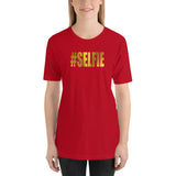 GOLDEN #SELFIE Unisex Short-Sleeve T-Shirt - Size XS-XL - 10 Color