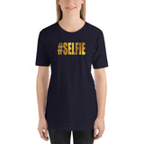 GOLDEN #SELFIE Unisex Short-Sleeve T-Shirt - Size XS-XL - 10 Color