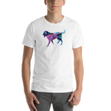 SCI-FI DOG Men's Short Sleeve T-Shirt - Size XS-4XL - 7 Colors