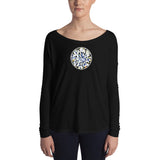 DIAMOND LOVE Women's Flowy Long Sleeve Tee - Size S-XL - 2 Colors