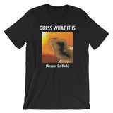 GUESS THAT GIRAFFE Unisex Short-Sleeve T-Shirt Black