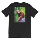 GUESS THAT RED PANDA Unisex Short-Sleeve T-Shirt Black