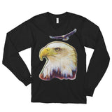 FLYING EAGLE Unisex Long Sleeve T-Shirt - Size S-XL - 4 Colors