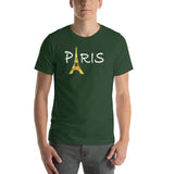 DREAMING OF PARIS Men's Short Sleeve T-Shirt - S-XL - 13 Colors