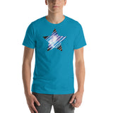 GALAXY STAR Men's Short-Sleeve T-Shirt - Size S-XL - 15 Colors