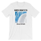 GUESS THAT POLAR BEAR Unisex Short-Sleeve T-Shirt White