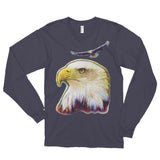 FLYING EAGLE Unisex Long Sleeve T-Shirt - Size S-XL - 4 Colors