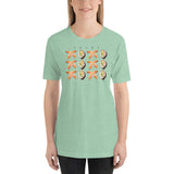 SUSHI LOVE XOXO Unisex Short-Sleeve T-Shirt - Size S-XL - 7 Colors