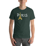 DREAMING OF PARIS Men's Short Sleeve T-Shirt - S-XL - 13 Colors