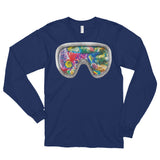 CORAL REEF Unisex Long Sleeve T-Shirt - Size S-XL - 3 Colors