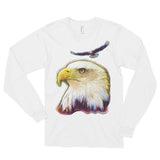 FLYING EAGLE Unisex Long Sleeve T-Shirt - Size S-XL - 4 Colors
