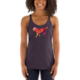 LABRADOR ROSE DOG Women's Racerback Tank - Size XS-XL - 7 Colors