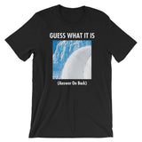 GUESS THAT POLAR BEAR Unisex Short-Sleeve T-Shirt Black