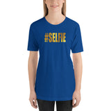 GOLDEN #SELFIE Unisex Short-Sleeve T-Shirt - Size XS-XL - 10 Color
