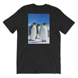 GUESS THAT PENGUIN Unisex Short-Sleeve T-Shirt Black