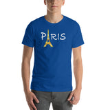 DREAMING OF PARIS Men's Short Sleeve T-Shirt - S-XL - 13 Colors