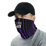 FEAR NOT - PURPLE Face Cover - Unisex - 1 Size - 1 Color