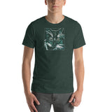 GLOWING CAT Men's Short-Sleeve T-Shirt - Size XS-XL - 7 Colors