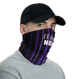 FEAR NOT - PURPLE Face Cover - Unisex - 1 Size - 1 Color