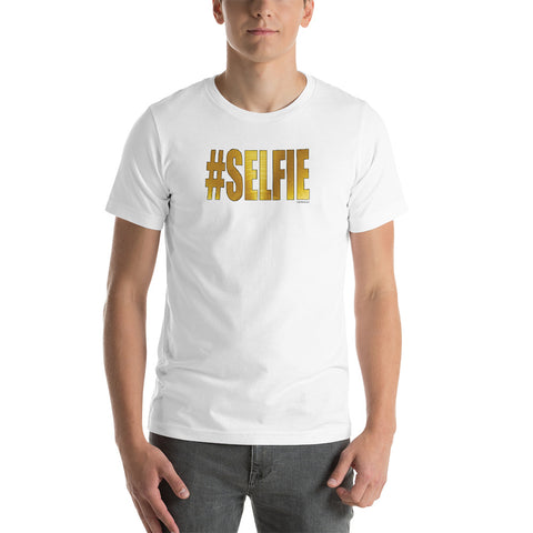 GOLDEN #SELFIE Unisex Short-Sleeve Unisex T-Shirt - Size XS-XL - 1 Color