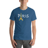 DREAMING OF PARIS Men's Short Sleeve T-Shirt - S-XL - 13 Colors