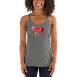 LABRADOR ROSE DOG Women's Racerback Tank - Size XS-XL - 7 Colors