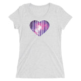GALAXY HEART Women's Short Sleeve T-Shirt - Size S-XL - 7 Colors