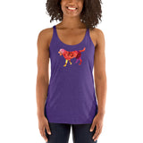 LABRADOR ROSE DOG Women's Racerback Tank - Size XS-XL - 7 Colors