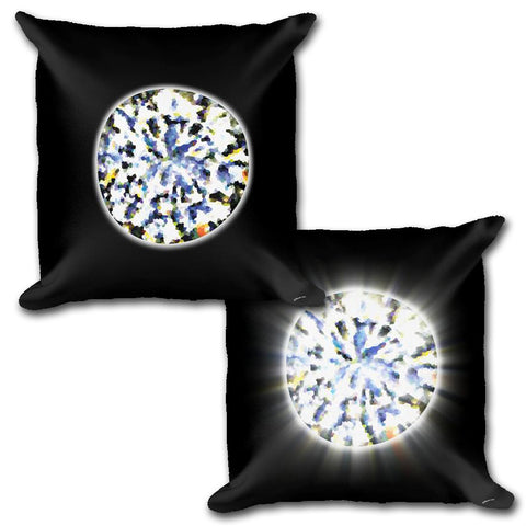 DIAMOND Reversible Decorative Throw Pillow 18"