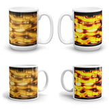 LIQUID GOLD Double-Sided Coffee Mug Tea Cup 11oz & 15oz