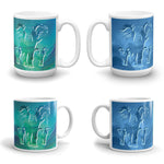 ELEPHANTS Double-Sided Coffee Mug Tea Cup 11oz & 15oz