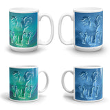ELEPHANTS Double-Sided Coffee Mug Tea Cup 11oz & 15oz