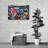 CORAL REEF Painting Canvas Print 12x16 to 24x36