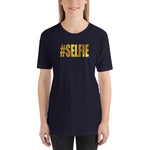 GOLDEN #SELFIE Unisex Short-Sleeve T-Shirt - Size XS-XL - 10 Color