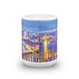 LONDON EYE Double-Sided Coffee Mug Tea Cup 11oz & 15oz