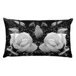 BLOOM MAGENTA Reversible Decorative Throw Pillow 20"x12"
