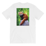 GUESS THAT RED PANDA Unisex Short-Sleeve T-Shirt White