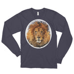 LION Unisex Long Sleeve T-Shirt - Size S-2XL - 4 Colors