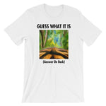 GUESS THAT TIGER Unisex Short-Sleeve T-Shirt White