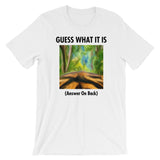 GUESS THAT TIGER Unisex Short-Sleeve T-Shirt White