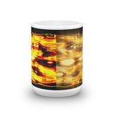 LIQUID GOLD Double-Sided Coffee Mug Tea Cup 11oz & 15oz