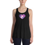 GALAXY HEART Women's Flowy Racerback Tank - Size XS-XL - 3 Colors