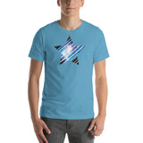 GALAXY STAR Men's Short-Sleeve T-Shirt - Size S-XL - 15 Colors