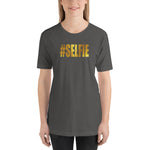 GOLDEN #SELFIE Unisex Short-Sleeve T-Shirt - Size XS-XL - 10 Color