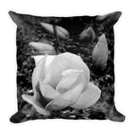 BLOOM MAGENTA Reversible Decorative Throw Pillow 18"